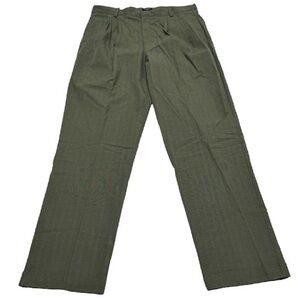 36 x 34 micro pattern classic fit pant gray slacks